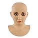 Produktbild XSWE Silikon-Maske, Top-Qualität Realistische Maske Weibliche Masken Halloween Weihnachts Masken Angel Face Cosplay Transgender Shemale Crossdress