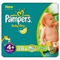 PAMPERS BABY DRY MAXI PLUS 28