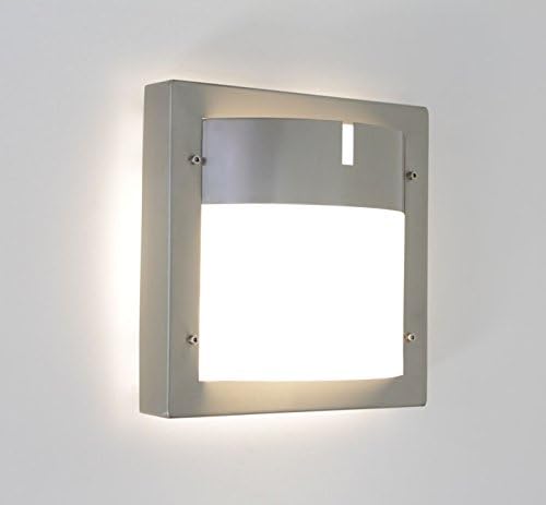 Toja Wall Light 24 x 24 CM-For Interior and exterior use IP44 E27 Stainless Steel