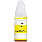 Canon ORİJİNAL G1400 G2400 G3400- GI 490 Yazıcılar i&ccedil;in uyumlu 70 ml Sarı Orijinal M&uuml;rekkep GI-490