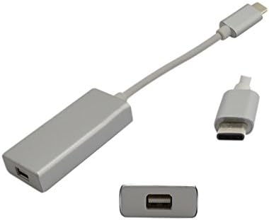 USB Type C Adapter to Mini DisplayPort, USB-C to Mini DP Adapter Cable, 4K@60Hz, Supports 4K UHD resolution for New Apple Macbook 2017 and Thunderbolt Interface Monitor, ChromeBook Pixel (GREY)