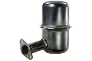 G.L.D. Forniture Marmitta adattabile a Lombardini IM300, IM350, LA300, LA350 rif.orig. 5460-394 interasse 47 mm Diametro attacco : 24 mm