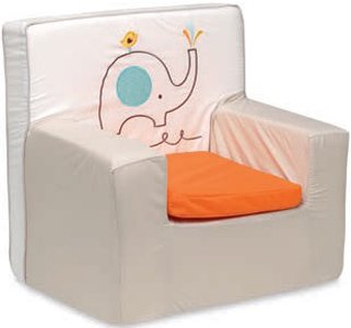 Pirulos Armchair Canvas with Cover Elephant Collection