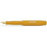 Kaweco COLLECTION Dolma Kalem Honey I Premium Dolma Kalem, &Ccedil;elik U&ccedil;lu Sarı M&uuml;rekkep Kartuşları i&ccedil;in I &Ouml;zel Kalem 13 cm I U&ccedil;: 