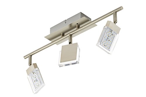 Briloner Leuchten, LED Deckenstrahler, Farbsteuerung/Farbwechsel mit Fernbedienung, dimmbar, Deckenleuchte, Deckenlampe, Spots, LED Strahler, Wohnzimmerlampe, Deckenspot, Lampe Kinderzimmer, Deckenbeleuchtung, Deckenlampe Wohnzimmer-Kinderzimmer-Schlafzimmer, schwenkbar - 3