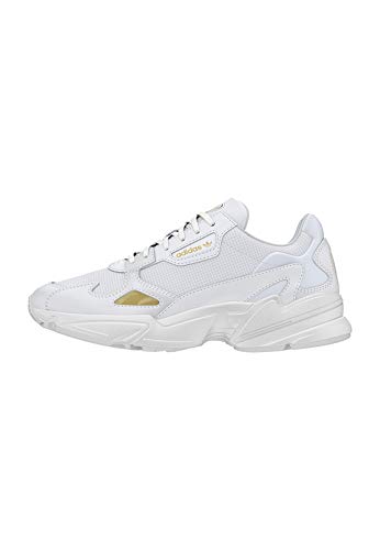 adidas falcon weiß gold
