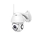 Produktbild DLIBIG 1080P Outdoor WiFi-Überwachungskamera PTZ IP Dome Kamera Aussen Zweiwege-Audio Monitor Fotoapparat Bewegungsmelder IR-Nachtsich Autofokus Smart WLAN IP66 Wasserfest Camcorder,Weiß,64G