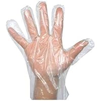 ZEONELY MART Transparent Hand Gloves_ 100pcs