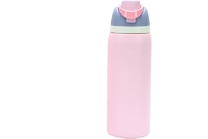 910 ml isolerad vattenflaska i rostfritt stål med sugrör, perfekt för utomhusaktiviteter och resor, livsmedelssäker, BPA-fri, läckagesäker bilvattenflaska ...