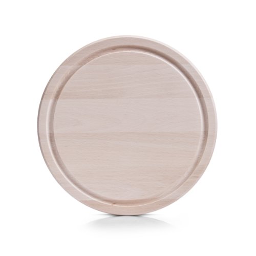 Zeller 22700 Vesperteller, Buche, ø 25 x H 1.5 cm