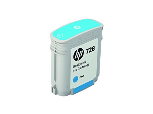 HP 728 F9J63A Cartouche d'encre d'origine Cyan