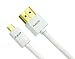Produktbild PureLink ProSpeed Series PS1740-03 - SuperThin High Speed Micro HDMI Kabel mit Ethernet Kanal (HDMI-A Stecker zu Micro HDMI-D Stecker) - 3m - weiß