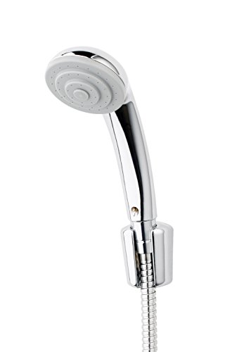 Verde Air-Flo- Single Spray Eco Water Saving Chrome Shower Head Hand Set