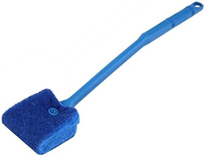 SSY Practical Plant Algae Cleaning Brush Cleaning Sponge Scourer Brush Scrubber Algae Remover Aquarium (Blue)