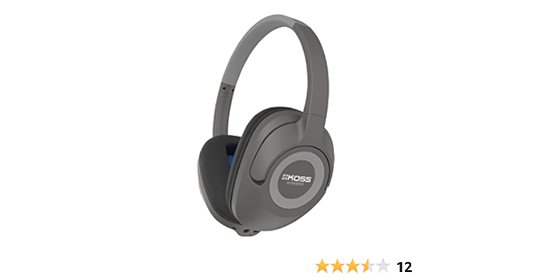Amazon.in: Buy Koss BT539iK Wireless Bluetooth Over-Ear Headphones with  Microphone and Volume Control - Dark Grey Online at Low Prices in India |  Koss Reviews \u0026 Ratings