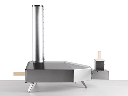 Uuni 3 Holzofen Pizzaofen mit Pizzastein und Pizzaschieber, aus Edelstahl - 2