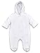 Baby Boys Star Print Snowsuit Hooded Pramsuit Coat sizes from Newborn to 6 Months