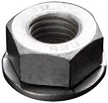 Disc-Lock Carbon Steel Heavy Hex Nut, with Washer, Thread Size 1/2" - 13, 50 Pack
