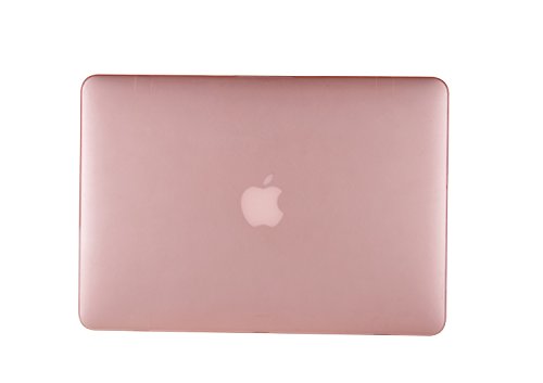 MacBook Pro 15 Retina Hülle, iNeseon Ultra Slim Plastik Leichte Hartschale Tasche Cover Case Schutzhülle für Apple MacBook Pro 15″ 15.4″zoll mit Retina Display Modell:A1398(Pink) - 6