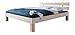 Produktbild Relita BF2091146-B100 Futonbett Julia 100, Maße 105 x 212 x 80 cm, Liegefläche 100 x 200 cm, Buche Massiv White Wash
