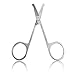 MagiDeal Stainless Steel Round Tip Cosmetic Eyelash Eyebrow Scissors