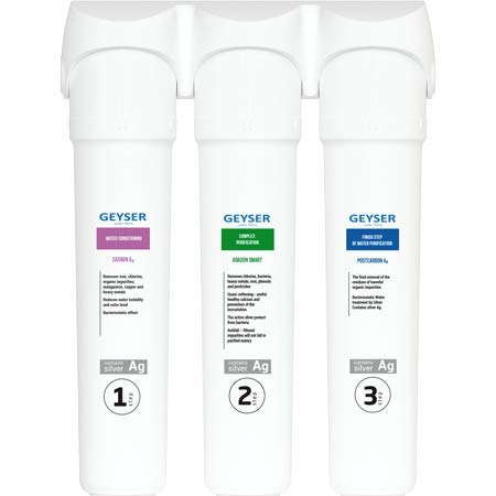 Geyser Smart - Filtro universal de 3 pasos para cambio rápido