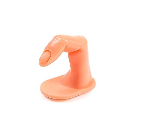 1 X PRACTICE FINGERS NAIL ART PRACTICE NAIL DISPLAY FINGER TOOL ACRYLIC GEL TREATMENT