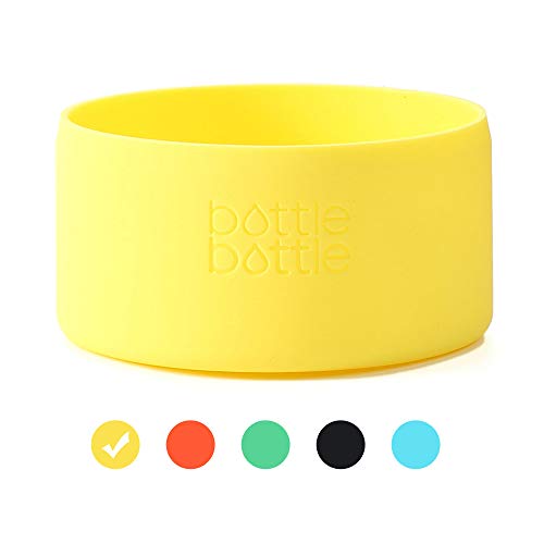 Protective Silicone Sleeve Fit (350ml-710ml) and (900ml-1200ml) for Super Sparrow,Grsta,720°DGREE,KollyKolla,Buzio and Other Brand Water Bottle,Travel Pet Bowl for Dog Cat Food Feeding