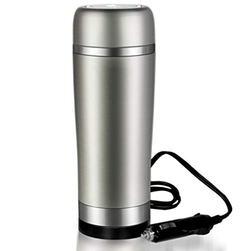 SYXL Tasse de Bouilloire de Chauffe-Eau de Voiture de la Tasse 12V de l'eau Chaude lectrique de Voiture 100 degrs (Couleur : B, Taille : 24V)