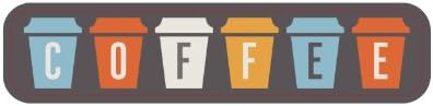 Coffee Grey Funny Car Sticker Car Styling Graphic Accessories Decal New Decor