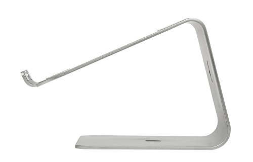 Slabo Notebookhalterung Laptopständer für MacBook / MacBook Air / MacBook Pro / Notebooks „Aluminium“ – SILBER - 4