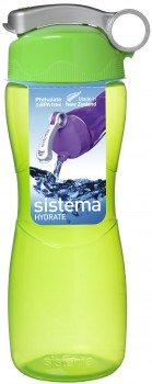 Preisvergleich Produktbild Sistema Trinkflasche Sanduhr, 645 ml, grün