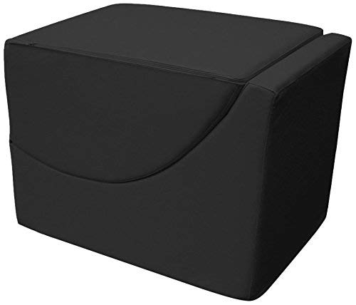 13 Casa Puff Cama F00040902017 Negro 50 x 50 x 70