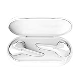 【Tragbarer Ladekoffer, Schnelles Laden】- Mit nur einer Stunde Ladezeit genießen Sie bis zu 4 Stunden unbeschwerten Musikgenuss. Das winzige Ladekästchen lädt die earphones bis zu viermal komplett nach. So geht Ihnen unterwegs nie die Musik aus, auch wenn Sie einen ganzen Tag lang unterwegs sind.