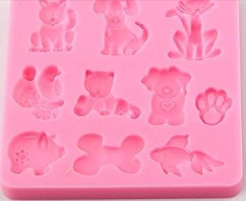 XINTE Silicone Cake Mould Handmade Animal Model Baking Equipment