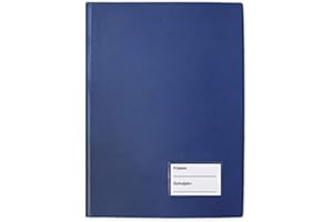 ‎TIMETEX TimeTEX Klassenbuch mit PU-Einband - Format: A4-Plus - Blau - 10566
