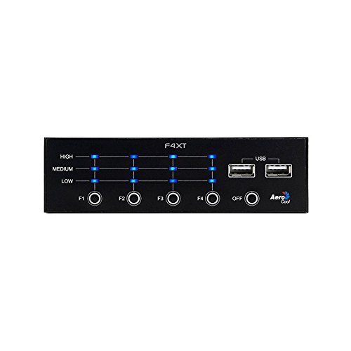 Preisvergleich Produktbild Aerocool F4XT Multifunktionspanel schwarz