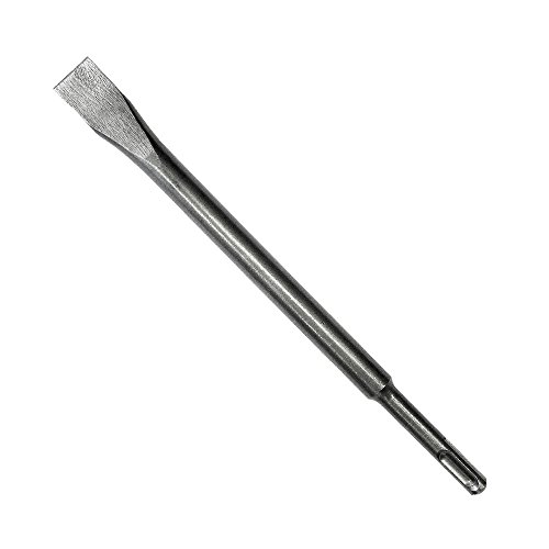 S&R Meister Meißel-Set SDS-plus 3-teilig: Flachmeißel 14x250x20, Spatmeißel 14x250x40, Spitzmeißel 14x250mm, universell einsetzbar - 3