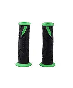 Gear Up Premium Spider Universal Grip for Benelli TNT 600i (Set of 2), Green