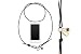 Produktbild Jalouza Handykette kompatibel mit Samsung Galaxy S9, geflochtene Kunstleder - Kordel mit Handy Hülle zum Umhängen mit Karabinerhaken, Smartphone Necklace Case