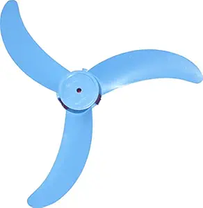 SUBHASH 16 (inch) Bullet Farata Fan Blade For Table Fan,Pedestal fan,Wall Fan,Cabin Fan (8MM BLUE)