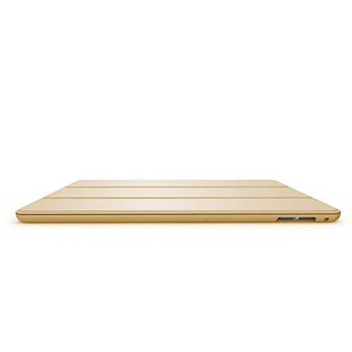 Khomo iPad Mini 4 Hülle Case Golden Gehäuse mit doppelten Schutz ultra dünn und leicht, Smart Cover – Dual Gold - 6