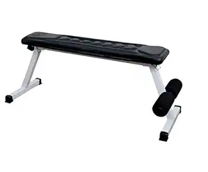 IBS SEAT, Foldable Flat Bench- Up to 500 kg Capacity Tested for Strength Training Multipurpose Fitness Exercise Workout, Heavy Duty Flat Bench for Home & Gym (Limited Edition)