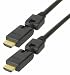 Produktbild High Speed HDMI-Kabel mit Ethernet HDMI-Stecker 19 pol. auf HDMI-Stecker 19 pol. 3,0 m Knick- und drehbar - 2 Stück