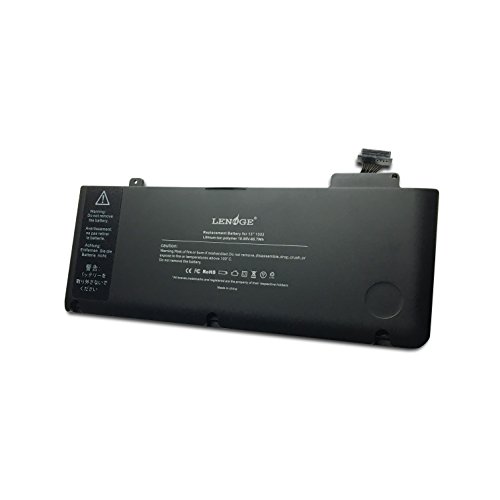 LENOGE Hochleistung Neue Akku Für Apple Macbook Pro 13" A1322 Series 10.95V 65.7WH Schwarz A1278 ( 2009 2010 Version ) MB990*/A MB990J/A MB990ZP/A MB990TA/A MB990LL/A MB990CH/A MB991ZP/A MB991TA/A