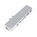 Produktbild Crewell 7 in 1 USB-c Typ C HD Ausgang 4 K HDMI USB 3.0 Adapter Hub für MacBook Pro Silber