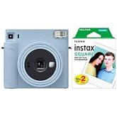 Instax Fujifilm Sq1 Buz Mavi Fotoğraf Makinesi+Askı+pil+20'li Film