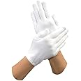 Veeva Beauty & Fashion Cotton Hand Gloves to Prevent from Sun Burn, Tanning, Heat, Fine Dust for Men and Women (White| Free Size)