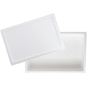 Styroporbox mit Deckel 20 Liter Modell 