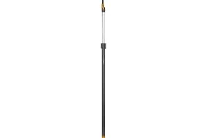 Fiskars Teleskopskaft för QuikFit Verktygshuvuden, Längd 1,4-2,4 m